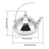 1.5L Stainless Steel Tea Pots Professional Removable Stovetop Tea Kettle