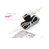Ruihfas 2Pcs Small Rhinestones Bow Hair Claws Jaw Clips Ponytail