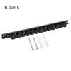 HARFINGTON 6pcs Tools Premium Wall Mount Screwdriver Organizer Screwdriver Organizers