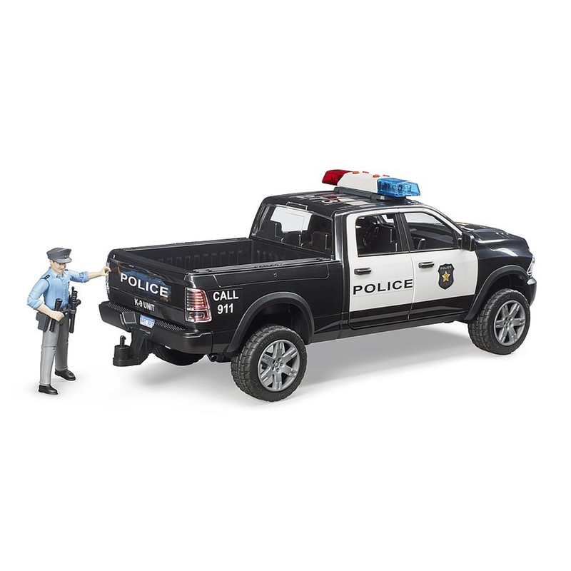 Bruder 02505 Ram 2500 Police Pickup with Police Officer