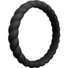 Anillos ThunderFit de bodas de silicona, giratorios delgados, apilables, de