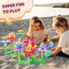 Uilfsur Flower Garden Toy from 3 Years Girls, Flower Plug-in