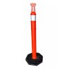 ARCA SAFETY 3 Piezas Poste Delimitador Vial Naranja 1.20 Mts