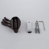 Weirun Solid Metal Swivel Hook Heavy Duty Folding Swing Arm