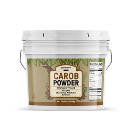 Unpretentious Carob Powder, 1 Gallon, Baked Goods, Milkshakes, Smoothies