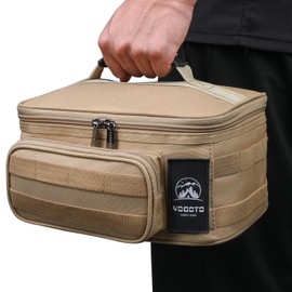 YOGOTO (C10) Spice Box, Condiment Case, Lunch Box, Camping, Outdoors, BBQ