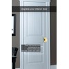 goldenwarm Gold Door Knobs Interior, Zinc-Alloy Heavy Duty Privacy Interior