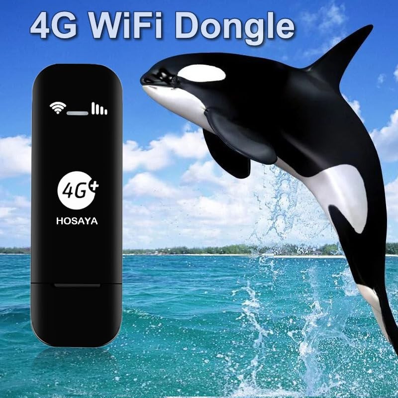 HOSAYA Portable WiFi 4G sim Card Modem 10 WiFi Users