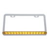 United Pacific Chrome License Plate Frame w/ 14 LED 12"