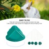 Small Animal Litter Box Fanshaped Rabbit Corner Toilet Box Potty