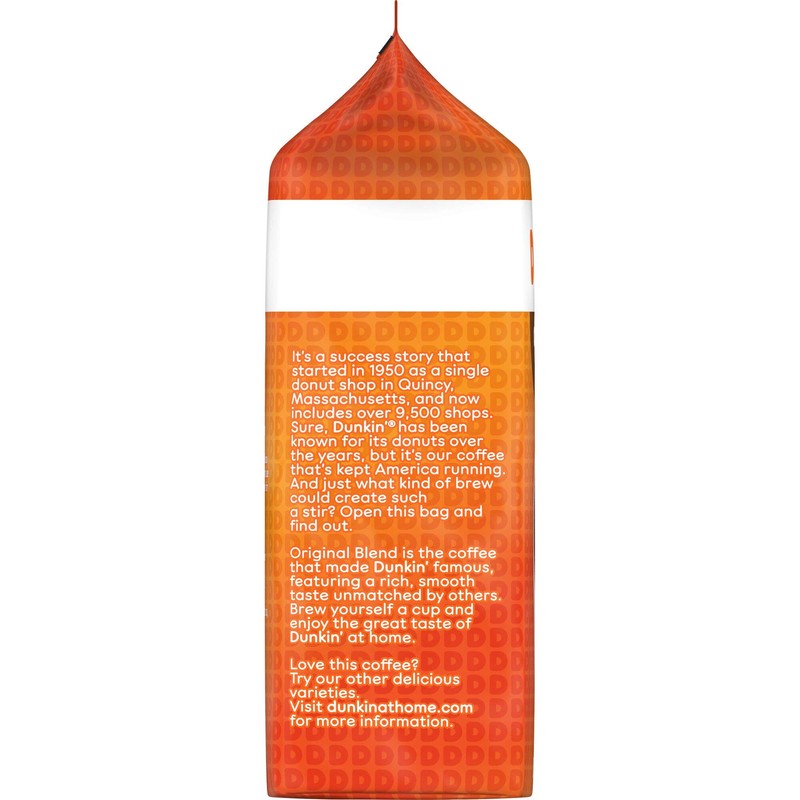 Dunkin' Original Blend Medium Roast Ground Coffee, 20 Ounces