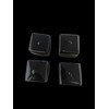 Undisclosed Pack of 10 Black End Strut Caps 1-5/8" Plastic