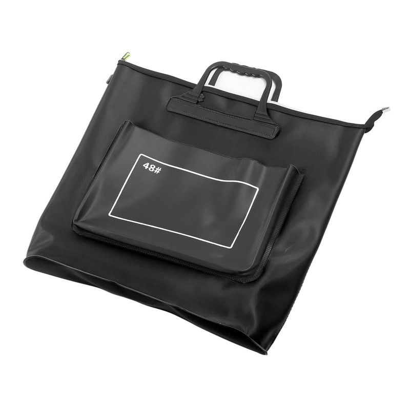 Folding Fish Bucket 48L EVA Thicken Waterproof Anti Leakage Zippered