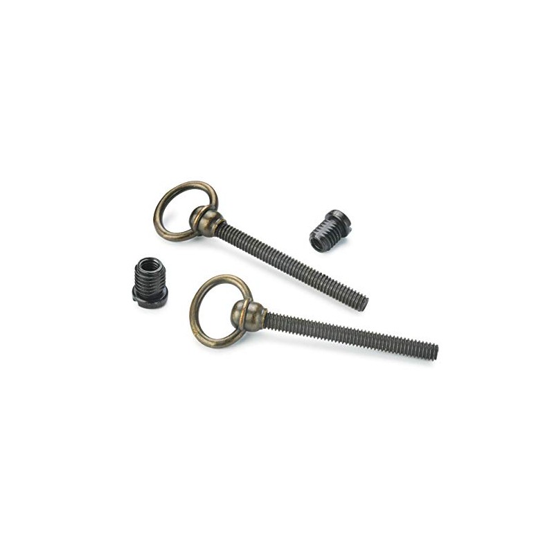 Highpoint Mirror Screws - Antique Brass – Pair