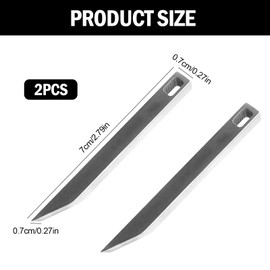 Mighty Mini Bar, Ultra Minimalist Slim Prybar Multitool, Portable Multitool EDC Gearbox, Key Ring Pry Tool, Pack of 2