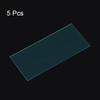 sourcing map 5pcs Welding Helmet Inner Cover Lens 4.09"x1.87"x0.03" for