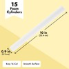 Foam Cylinders, Arts and Crafts Supplies (0.9 x 10 In,