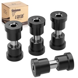 10L0L Golf Cart Rear Leaf Spring Bushing Kit for EZGO TXT/Medalist 1994+, Club Car DS 1992, 8 Sleeves, 4 Metal Spacers