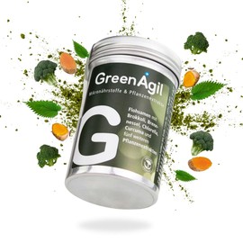 AgilNature GreenAgil Detøx Treatment - Supports Natural Organ Functions, Energy Metabolism, Superfoods for Your Body, Made in Germany, 90 Vegan Capsules
