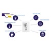 Toggle Shield - Industrial (3 Pack, Clear) | No Tools