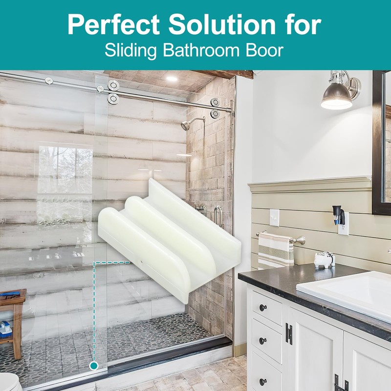 M6219 Sliding Shower Door Bottom Track (Top-Hung Shower Door Track),