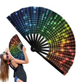 Large Hand Fans For Dance,Big 13 Inch Chinese Folding Dance Fans | Kung Fu Craft, Dancing Supplies, Handheld Cooler, Home Decoration For Stage Performance