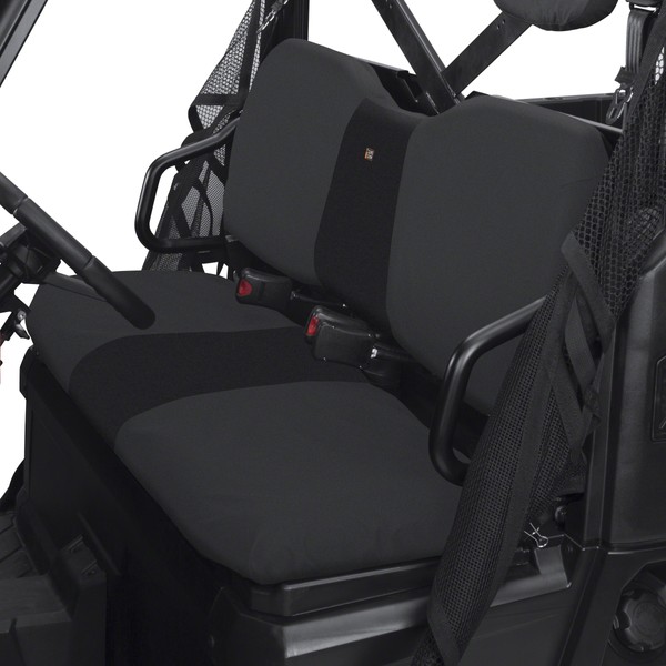 Classic Accessories QuadGear UTV Seat Cover for Polaris Ranger XP/HD (Bench), Black - 18-026-010401-00 55 L x 15 W x 17 5 H