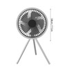 Tripod Fan 10000mAh 3 Gears Adjustable Timing Function Portable Desktop