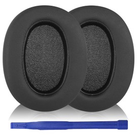 ULT WEAR Earpads Replacement Ear Pads Cushions for Sony ULT WEAR Over-Ear Headphones,Earpads with Soft Protein Leather, ULT WEAR Noise Isolation Memory Foam Ear Cushions (Black)