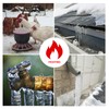 OEBLD Heat Tape for Water Pipes 60FT, Replaceable Smart Thermostat