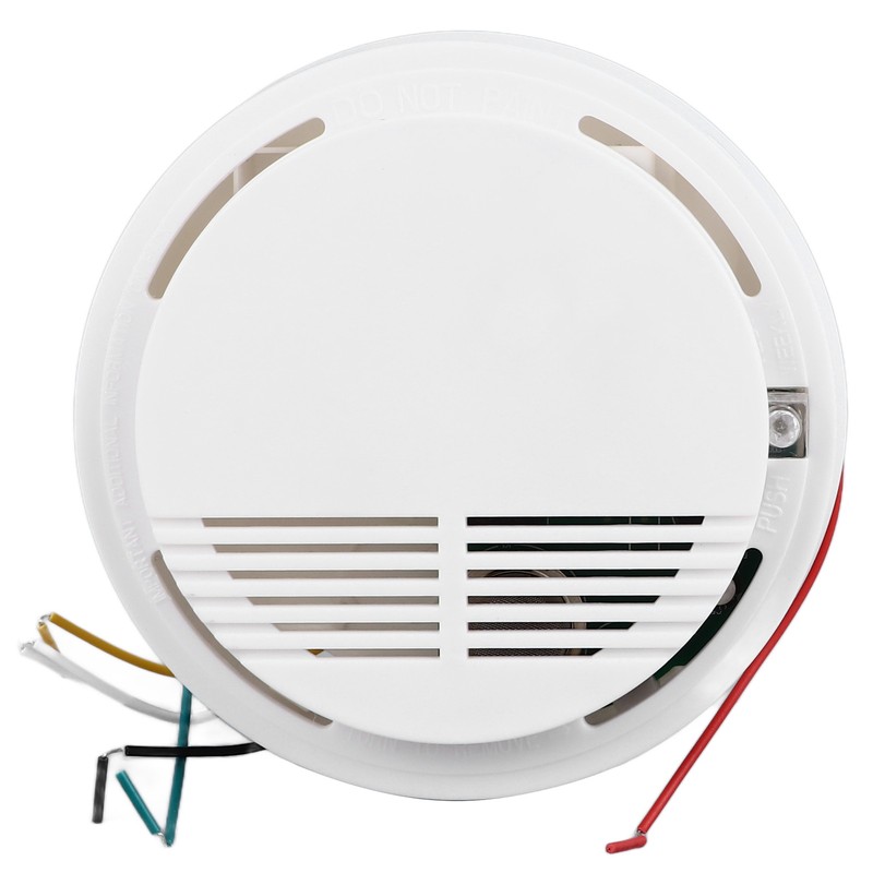Natural Gas Detector Responsive Plastic Reliable Combustible Gas Leak Alarm