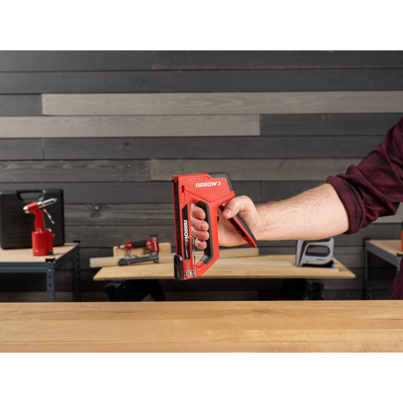 Arrow T501 5-in-1 Manual Staple and Nail Gun, Wire Stapler,