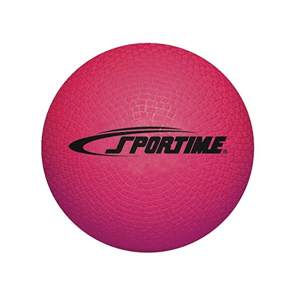 Sportime Playground Ball, 10 Inches, Red