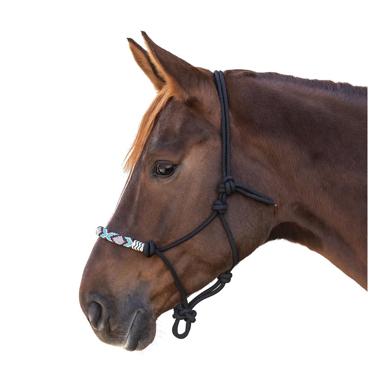 WALDHAUSEN Pearl Knotted Halter VB Black