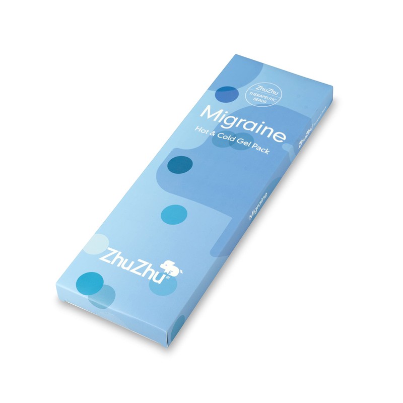 Zhu-Zhu Migraine Hot & Cold Pack Wrap Therapeutic Gel Beads