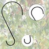 Dreecy 4 Pcs Tree Branch Hook 12 Inches 6 Gauge