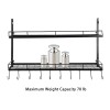 Pot and Pan Rack Organizer Hanger Storage Wall Holder Kitchen