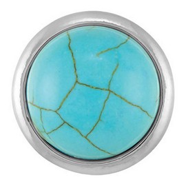 Ginger Snaps TURQUOISE SN29-02 Interchangeable Jewelry Snap Accessory