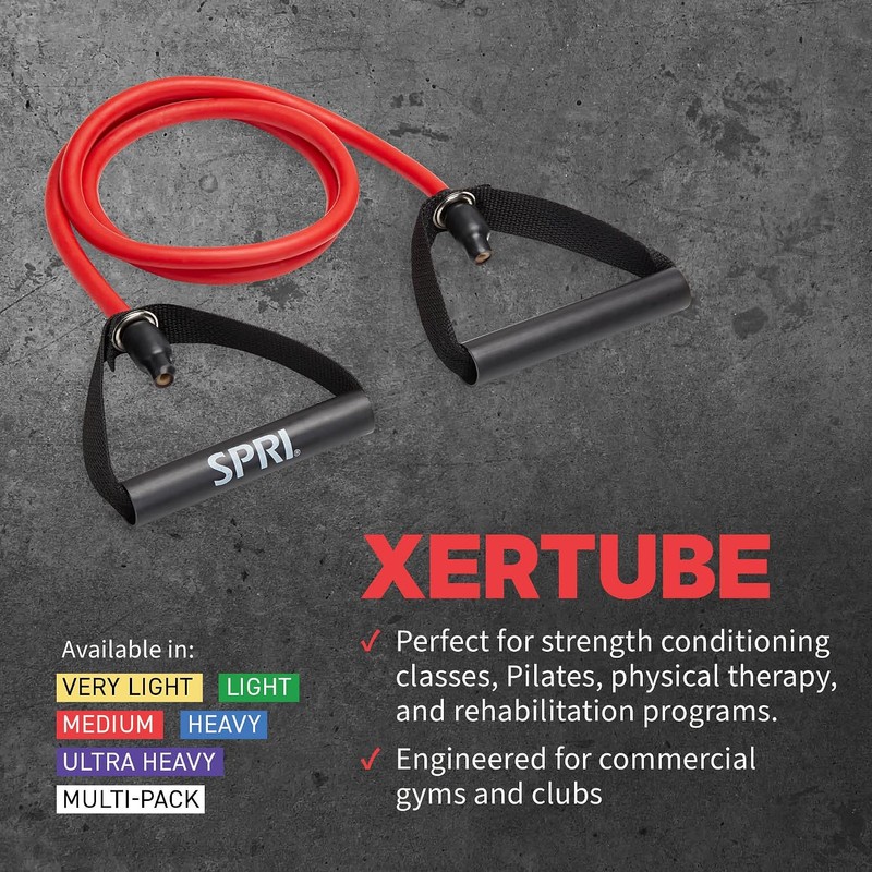 SPRI Xertube - Bandas y Cuerdas de Resistencia para Ejercicio