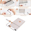 JIEOADOU Cheese Slicer Set Includes 5 Durable Stainless Steel Wire
