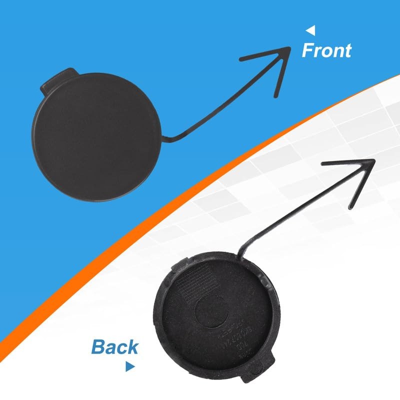 Car Front Bumper Tow Hook Cover Fit for VW Golf