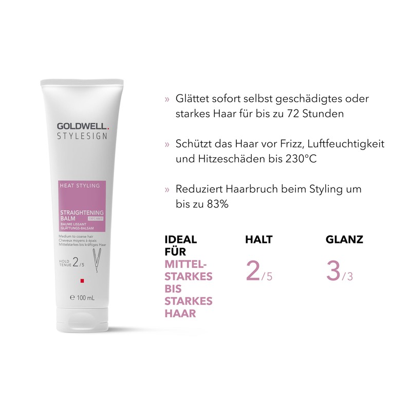 Stylesign Heat Styling Smoothing Balm Ideal for Medium to Strong