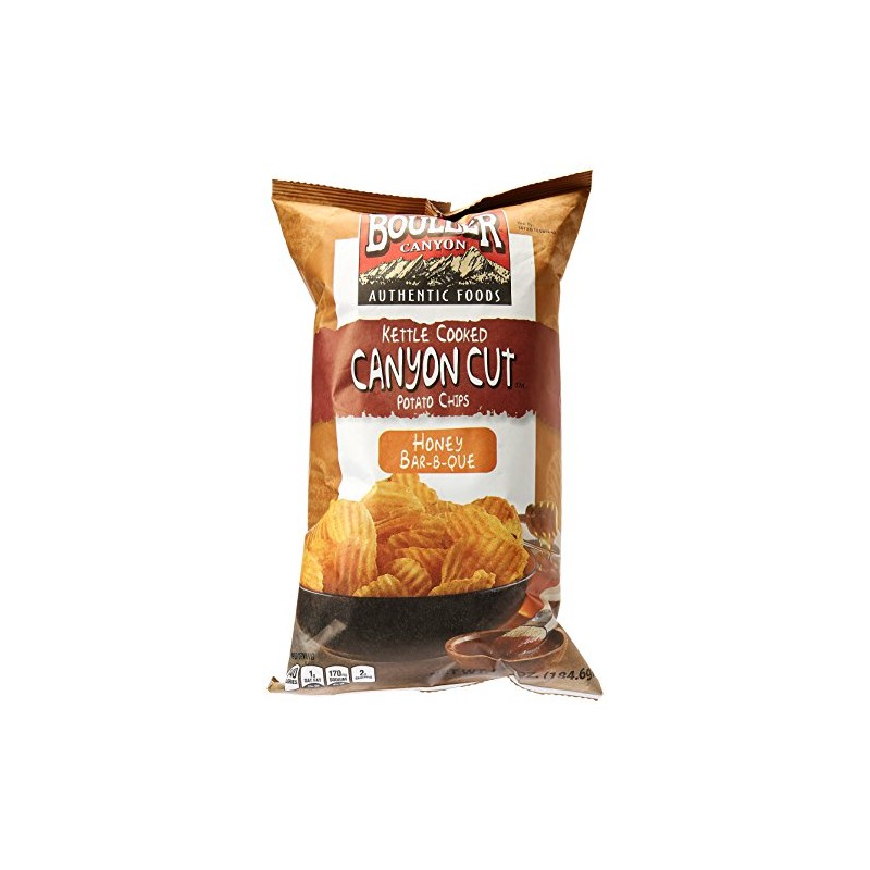 Boulder Canyon Chip Cut, Honey BBQ, 6.5 oz