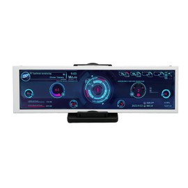 8.8 Inch IPS Display, Computer Case Secondary Monitor, PC CPU GPU Data Monitor, Internet Speed Temperature Display, for AIDA64…