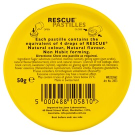 Rescue Remedy Pastil B/cur Prepack 6