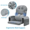 MABOZOO 6 PCS Glider Rocker Replacement Cushions with Storage Side
