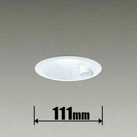 DAIKO LED Down Light with Motion Cabs, Wagons, on/off type high Airtight SB Shape, Non-dimmable, Type Daylight White Incandescent W Type Splashproof Shape Recessed Hole φ 100 White DDL – 4545ww