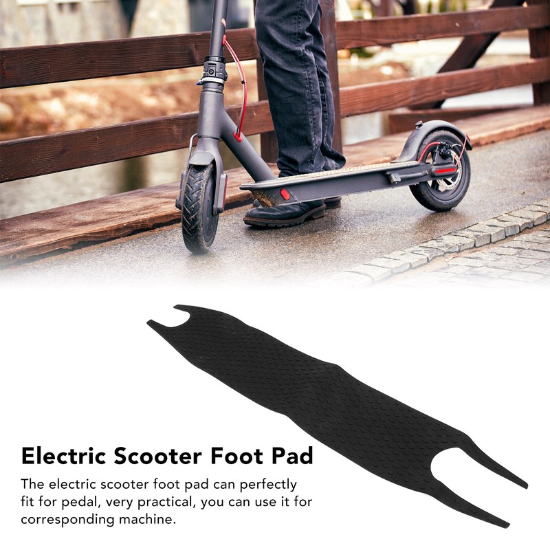 Electric Scooter Foot Pad Silicone Non Slip Pedal Mat Scooter