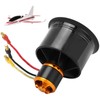 SUNGOOYUE RC Aeroplane Impeller with Motor, 50 mm 12 Blades