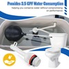 Dreyoo Flush Valve Compatible with 210-11-1/2", Compatible with Mansfield Toilet